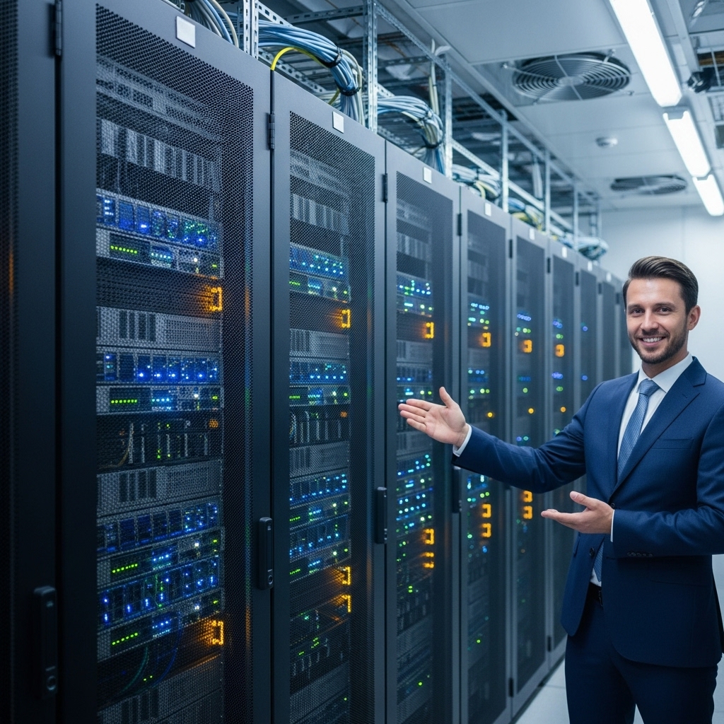 Ingeniører fra NordicCloud administrerer virtuell infrastruktur